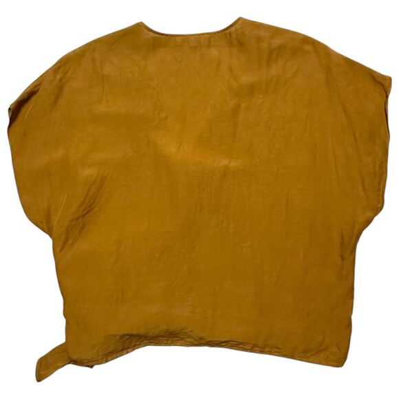 Madewell Linen Blend Top Size XL Wardrobe Staple Capsule Collection Workwear - Picture 4 of 6